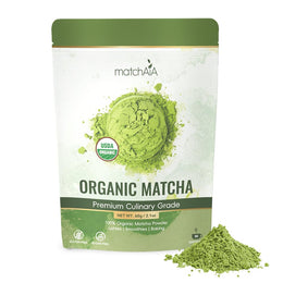 MatchAiA_Premium_Culinary_Grade,_USDA-Certified_Organic_Matcha,_100%_Pure_Green_Tea_Powder,_Perfect_for_Lattes,_Smoothies,_Desserts_and_Baking,_Sugar_Free,_Gluten_Free_(60g_/_2.1oz_Pouch)