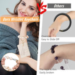 KNGITRYI_Wallet_Keychain_Wristlet_for_Women,Slim_RFID_Credit_Card_Holder_Purse_Tassel_Keychain_Bangle_Key_Ring_for_Men_Women