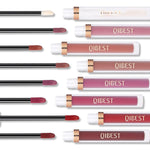 QiBest_7Pcs_Matte_Liquid_Lipstick_Set_with_Lip_Plumper,_Waterproof_and_Velvet_Lip_Makeup_Gloss_Lipgloss_Silky_Smooth_Flawless_Glossy_Lip_Care_Cosmetic