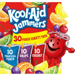 Kool-Aid_Jammers_Tropical_Punch_(Grape_&_Cherry_Artificially_Flavored_Kids_Soft_Drink_Variety_Pack,_30_ct_Box,_6_fl_oz_Pouches)
