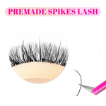 TDANCE_Premade_Spikes_Eyelash_Extension_Supplies_Thickness_0.07_D_Curl_Mix_14-19mm_Matte_Black_Eyelash_Extensions_Spikes_Fans(Spikes,D-0.07,14-19mm)_Korean_Makeup_Cosmetic_Eyelashes_Extensions