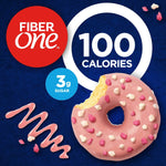 Fiber_One_100_Calorie_Donuts,_Strawberries_and_Creme,_3g_Sugar,_4_Ct,_3.28_oz