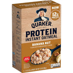 Quaker,_Protein_Instant_Oatmeal,_Banana_Nut,_12.9_Oz,_6_Count_(Pack_of_1)