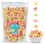 Freeze_Dried_Candy_Gourmet_Crunch_Candies_12oz_Bag_Pouch_Assorted_Cherry_Strawberry_Lemon_Lime_Orange_Original_Rainbow_Fruity_Flavor_Ideal_Gift_Snack