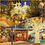 240LED_88Ft_Connectable_String_Lights_Indoor_Outdoor_Clear_Wire_|_Warm_White_Christmas_Lights_|_Twinkle_Fairy_Light_Plug_in_with_Timer_for_Bedroom_Classroom_Wedding_Tree_Patio_Decor