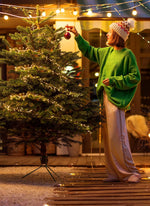 Brightown_Fairy_Lights_Battery_Operated,_10Ft_120_LED_Firecracker_String_Lights,_Waterproof_Silver_Wire_Starry_Firefly_Light_for_DIY_Wreath_Weeding_Indoor_Outdoor_Christmas_Decorations