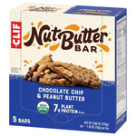 CLIF_Nut_Butter_Bar_-_Chocolate_Chip_&_Peanut_Butter_-_Filled_Energy_Bars_-_Non-GMO_-_USDA_Organic_-_Plant-Based_-_Low_Glycemic_-_1.76_oz._(5_Pack)