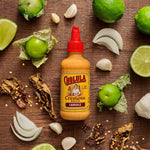 Cholula_Cremosa_Sauce,_Chipotle,_Medium_Heat,_Creamy,_Smoky,_Squeezable_Topping_For_Elotes,_Tacos,_Soup,_Tostadas,_Nachos_and_More,_8_fl_oz