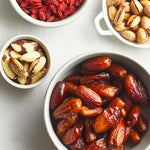 Elan_Organic_Pitted_Dates,_6.5_oz,_Naturally_Sweet_Dried_Fruits,_No_Pits,_No_Sugar_Added,_No_Sulphites,_Non-GMO,_Vegan,_Gluten-Free,_Kosher,_Deglet_Noor_Dried_Dates