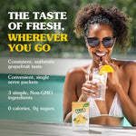 TRUE_GRAPEFRUIT_Water_Enhancer_32_Packets|_Zero_Calorie_Unsweetened_Water_Flavoring_Beverage_Drinks_Mixed