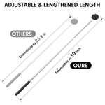 TUKUOS_Telescoping_Back_Scratcher_with_4_Detachable_Heads_-_Stocking_Stuffers_&_Christmas_Gifts_for_Men/Women,_White_Elephant_Gift_for_Adults