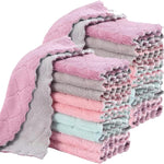 20_Pack_Cleaning_Cloth_Kitchen_Cloth,_Dish_Towels_Super_Absorbent_Coral_Velvet_Dishtowels,_Microfiber_Premium_Soft_Tea_Towels,_Quick_Dry_Rags,_Multipurpose_Reusable_Washcloths,_Non-Stick_Oil_Cloths.