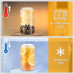 4PCS_Glass_Cups_with_Bamboo_Lids_and_Straws,_16OZ_Ice_Coffee_Cup,_Drinking_Cup_set_with_Wooden_Lids,_Home_Essential_Glass_Tumblers_for_Beer,_Cocktail,_Tea_and_Latte_Clear