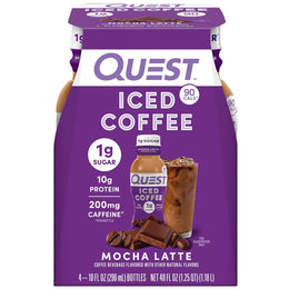 Quest_Nutrition_Iced_Coffee,_Mocha_Latte,_1g_of_Sugar,_10g_Protein,_90_calories,_200mg_caffeine,_4_Count