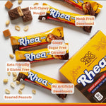 ChocZero_Milk_Chocolate_Peanut_&_Caramel_Nougat_Candy_Bar,_Zero_Sugar_Added,_High_Fiber,_Full_Size_Rhea_Bars_(6_per_Box)