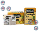 Herbacil_Pineapple_Tea,_Herbal_Tea_with_Dehydrated_Fruit,_Caffeine_-_Free,_2-Pack_of_25_bags_per_box_(50_Bags)