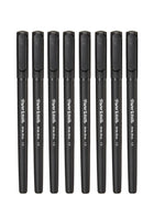Paper_Mate_Write_Bros_Ballpoint_Stick_Pen,_Black_Ink_with_Barrel,_1mm_Medium_Point_-_8_Pack_(2140570)