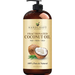 Handcraft_Blends_Fractionated_Coconut_Oil,_16_Fl_Oz_-_100%_Pure_and_Natural_-_Premium_Grade_Oil_for_Skin,_Hair,Tonic_-_Carrier_Hair_Growth_Oil