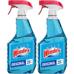 Windex_Glass_and_Window_Cleaner_Spray_Bottle,_Bottle_Made_from_100%_Recycled_Plastic,_Surface_Cleaning_Spray,_Original_Blue_Scent,_23_Fl_Oz_(Pack_of_2)