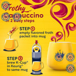 Gevalia_Frothy_2-Step_Artificially_Flavored_Cappuccino_Espresso_Style_K‐Cup_Coffee_Pods_&_Froth_Packets_Kit,_6_ct._Box
