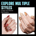 TOMICCA_Short_Almond_Nail_Tips,_240Pcs_Half_Matte_Soft_Gel_Nail_Tips,_12_Sizes_Acrylic_Pre-Shaped_Nails,_Full_Cover_False_Nails_for_Extension_Nail