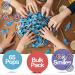Cotton_Candy_Mini_Lollipops_–_65_Count_Bulk_Pack,_Individually_Wrapped_Sweet_Blue_Suckers_for_Kids,_Parties,_Birthdays,_Events_&_Parades