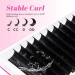 TDANCE_Easy_Fan_Lash_Extension_Rapid_Blooming_Volume_Eyelash_Extensions_C_CC_D_DD_J_B_L_Curl_0.03-0.12mm_Thickness_Easy_Fan_Volume_Lashes_Self_Fanning_Eyelashes_Extension_(D-0.07,14-19mm)_Makeup_Cosmetic