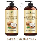 Handcraft_Blends_Fractionated_Coconut_Oil,_16_Fl_Oz_-_100%_Pure_and_Natural_-_Premium_Grade_Oil_for_Skin,_Hair,Tonic_-_Carrier_Hair_Growth_Oil