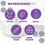 Shroomzup_Mushroom_Coffee_Instant_-_15_Single_Serve_Packets_with_4_Mushrooms_Lion’s_Mane,_Reishi_Chaga_Cordyceps_Vegan_Nootropic_for_Energy