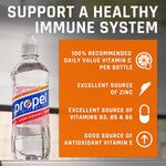 Propel_Immune_Support_Electrolyte_Enhanced_Water_Sports_Drink,_Pineapple_Peach_Flavored_Water,_100%_DV_Vitamin_C_+_Zinc,_Zero_Calorie_&_Sugar_Hydration_with_Electrolytes_and_Vitamins,_16.9_fl_oz_Bottles_(12_Pack)