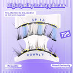 ALICE_Magnetic_Eyelashes_Natural_Look,_Reusable_Manga_Magnetic_Lashes_Kit_with_Applicator,_No_Glue_Needed_Magnetic_Eyelashes_Kit,_Easy_to_Wear_and_Remove_for_All-Day_Comfort_Makeup_Cosmetic_Lash_Extensions_Eyelashes_Extensions_Eyelash_Extension