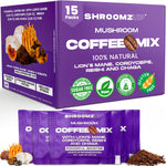 Shroomzup_Mushroom_Coffee_Instant_-_15_Single_Serve_Packets_with_4_Mushrooms_Lion’s_Mane,_Reishi_Chaga_Cordyceps_Vegan_Nootropic_for_Energy