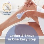 Razors_for_Women_|_1_Razor_&_2_Intuition_Razor_Blades_Refill_with_Organic_Cocoa_Butter