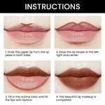 evpct_3Pcs_Chestnut_Nude_Brown_Matte_Lip_Liner_and_Lipstick_Combo_Set_Kit_for_Women_DNM_Antique_Rose_Magic_Lipstick_24_Hours_Original_Lip_Liner_Makeup_Stain_Long_Lasting_Waterproof_Smudge_labial_Gentle_Gloss_Lipgloss_Luxury_Nourishing_Pack_Cosmetic_Glossy