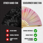 SoJourner_Bags_Rave_Fan_-_Large_Folding_Fan_-_Clack_Fan_Hand_for_Raves,_Halloween,_Burlesque,_Rainbow_Outfits_for_Women_&_Festival_Accessories