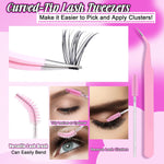 Eyelash_Extension_Lash_Clusters_D_Curl_9-16mm_Mix_Individual_Lashes_with_Lash_Bond_and_Seal_and_Remover_Lash_Applicator_for_Lash_Extension_Beginners_Makeup_Cosmetic_Eyelashes_Extensions