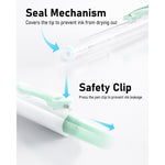 Four_Candies_Pastel_Gel_Ink_Pen_Set,Cute_Retractable_0.5mm_Fine_Point_Pen,Note_Taking_Aesthetic_Pens,_Black_Ink_Pens_with_Highlighter,_Smooth_Writing_Pens_for_School,_Office