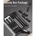 Four_Candies_Metal_Mechanical_Pencils_0.5mm,_2PCS_Mechanical_Pencils_0.5_with_Dual_Spring,_8_Tubes_HB_Lead_Refills,_2PCS_4B_Erasers_and_18PCS_Eraser_Refills,_Mechanical_Pencil_Set_for_Writing_Drawing