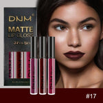 evpct_DNM_3Pcs_Dark_Red_Purple_Plum_Matte_Liquid_Lipstick_Lip_Stain_Sets_for_Women_Matte+Lipstick_Dark_Maroon_Long_Lasting_Permanent_Lipstick_24_hr_Hours_Magic_Lipstick_24_Hours_original_Waterproof_Lipgloss_Makeup_Gentle_Luxury_Cosmetic_Lip_Care_Glossy