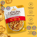 Catalina_Crunch_Protein_Snack_Mix_-_10g_Protein,_1g_Sugar_per_Serving_-_Good_Source_of_Fiber,_Keto,_Gluten_Free_-_Traditional,_5.25_Ounce_Bag_(Pack_of_1)