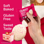 Quest_Nutrition_Frosted_Cookies,_Strawberry_Cake,_1g_Sugar,_11g_Protein,_2g_Net_Carbs,_Gluten_Free,_8_Count