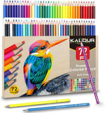 KALOUR_Colored_Pencils_for_Adult_Coloring_Books,_Soft_Core,Ideal_for_Drawing_Blending_Shading,Color_Pencils_Set_Gift_for_Adults_Beginners