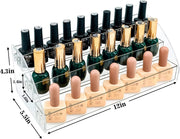 MineSign_Nail_Polish_Holder_Organizer_Clear_Acrylic_Nail_Polish_Tray_Fingernail_Polish_Display_Essential_Oils_Holder_Makeup_Organizer
