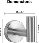 NearMoon_Bath_Towel_Hooks-_SUS_304_Stainless_Steel_Robe_Hook_Holder,_Heavy_Duty_Coat_Hook_for_Bathroom_Livingroom_Hotel_Kitchen_Garage,_Wall_Mounted-_4_Pack_(Brushed_Nickel)