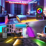 100ft_RGB_LED_Lights_-_Music_Sync,_Color_Changing_Strip_with_App_&_Remote_Control,_Ideal_for_Bedroom,_Party,_or_Home_Decoration