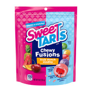 SweeTARTS_Chewy_Fusions_Candy,_Fruit_Punch_Medley,_9_Ounce_Snack_Bonbon_Tangy_Strawberry_Cherry_Berry