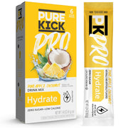 PURE_KICK_PRO_Hydration_Electrolyte_Drink_Mix,_Pineapple_Coconut,_Includes_1_Box_with_6_Packets_in_Each