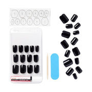 KISS_Gel_Fantasy_Press_On_Nails,_Nail_glue_included,_Aim_High',_Short_Size,_Squoval_Shape,_Includes_28_Nails,_2g_Glue,_1_Manicure_Stick,_1_Mini_File,_1_Adhesive_Tab_Nail_Art_Nail_Care