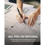 Four_Candies_Metal_Mechanical_Pencils_0.5mm,_2PCS_Mechanical_Pencils_0.5_with_Dual_Spring,_8_Tubes_HB_Lead_Refills,_2PCS_4B_Erasers_and_18PCS_Eraser_Refills,_Mechanical_Pencil_Set_for_Writing_Drawing