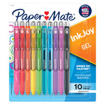 Paper_Mate_InkJoy_Gel_Pens,_Medium_Point,_Assorted,_10_Count